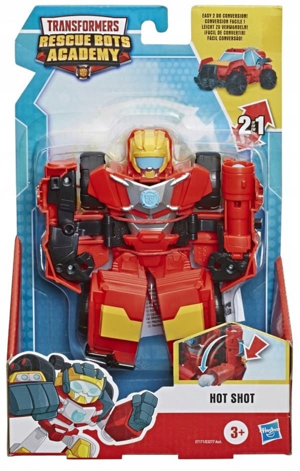 Hot Shot figurine from the Transformers Rescue Bots Academy range