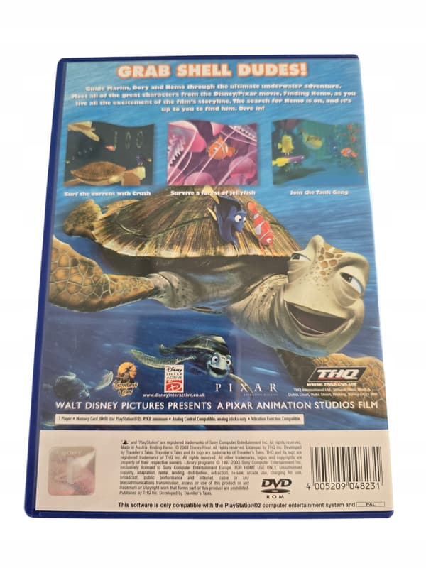 DISNEY PIXAR FINDING NEMO PS2 game for Sony PlayStation 2 (PS2)