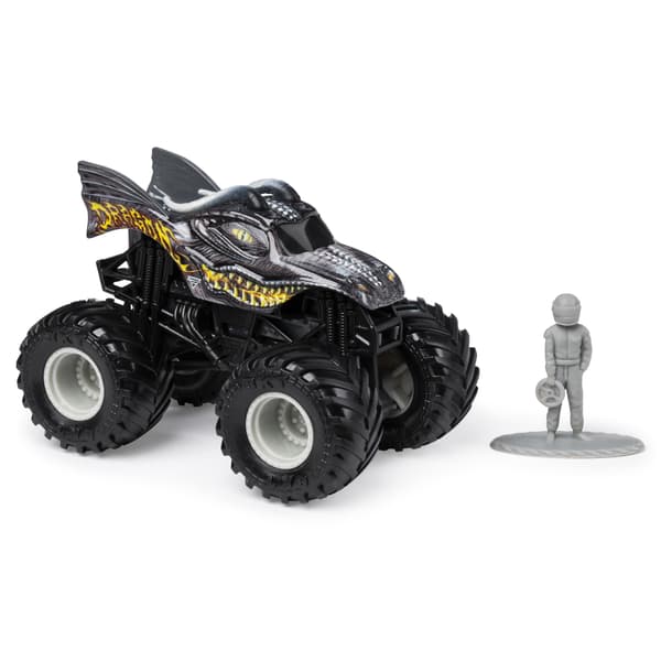 Monster Jam Dragon 1:64 model + Spin Master figurine