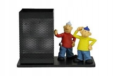 DESK ORGANISER WITH FIGURINES: PAT AND MAT. . .