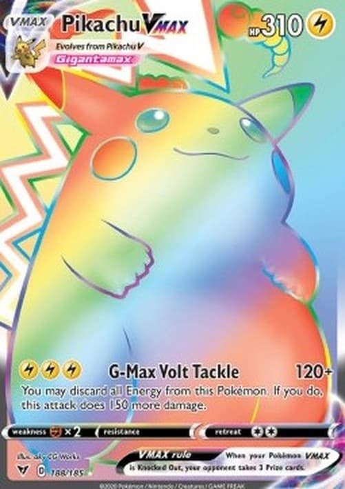 Pokemon Pikachu VMAX