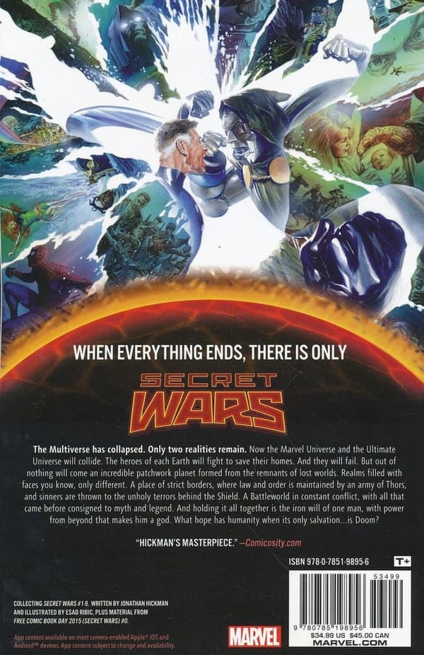 Secret Wars by Jonathan Hickman
