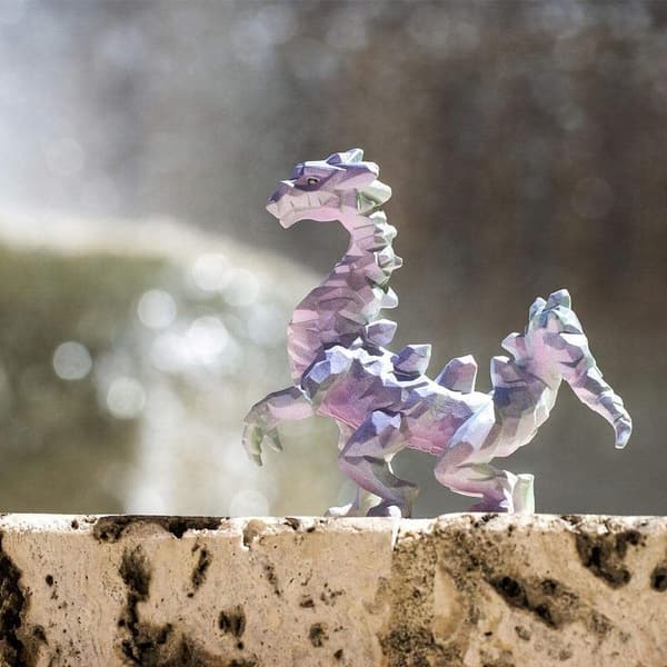 CRYSTAL CAVE DRAGON FIGURINE - Safari Ltd. - 10147