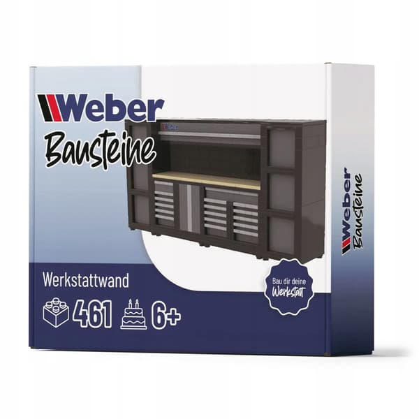 Weber 461 workshop cupboard building blocks (el.)