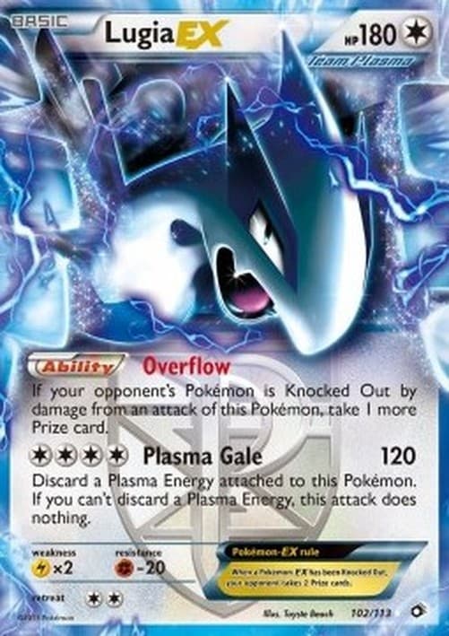 Pokemon Lugia EX