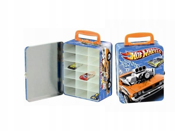 Klein Hot Wheels 18-car storage tin