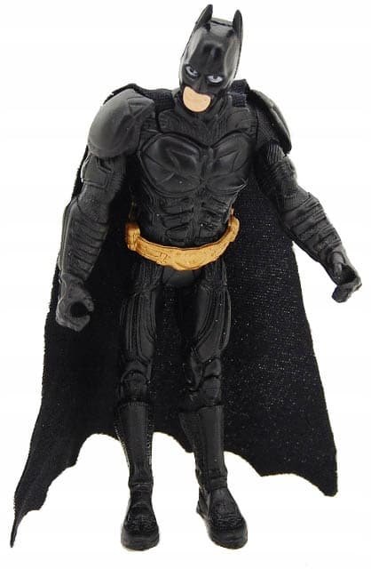 BATMAN FIGURINE + BATMOBILE CAR BY MATTEL – NEW EDITION