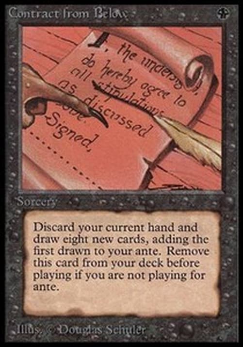 Magic: The Gathering Contract from Below