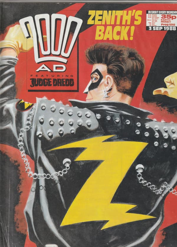 2000 A.D. No. 590, September 1988, English