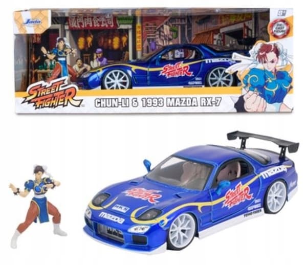 Street Fighter 1993 Mazda RX-7 1:24 / Jada