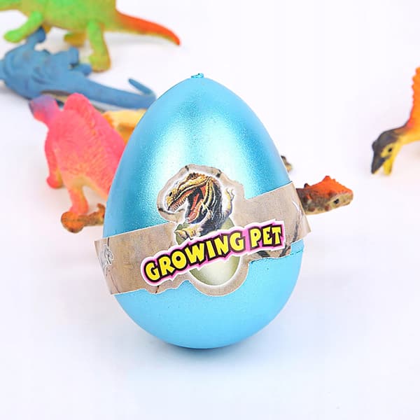 6x MAGICAL LARGE EGG – HATCHING DINOSAUR SURPRISE THAT GROWS IN WATER