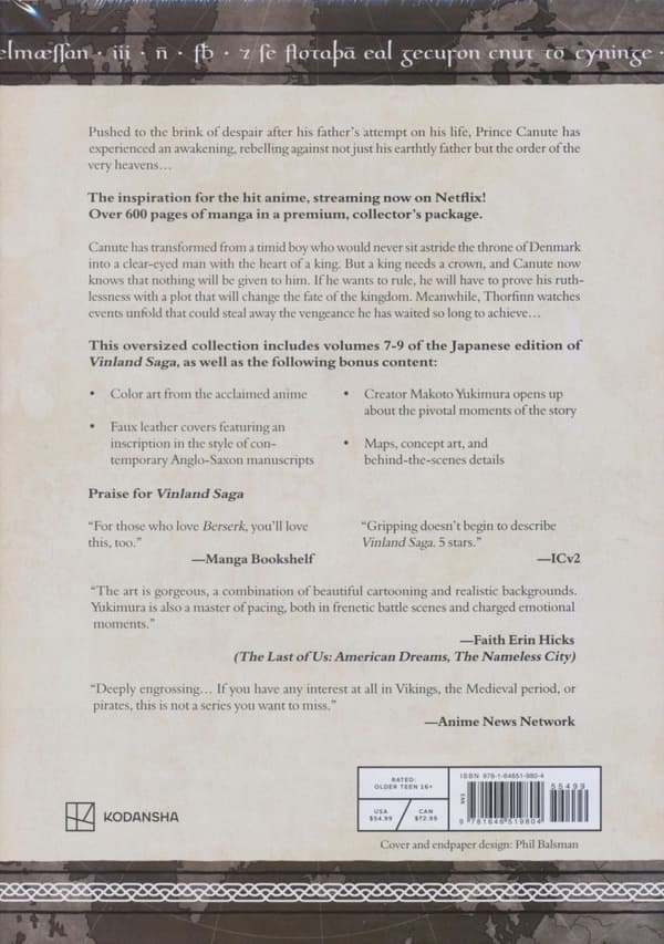 VINLAND SAGA DELUXE EDITION VOL 03 HC Collective work