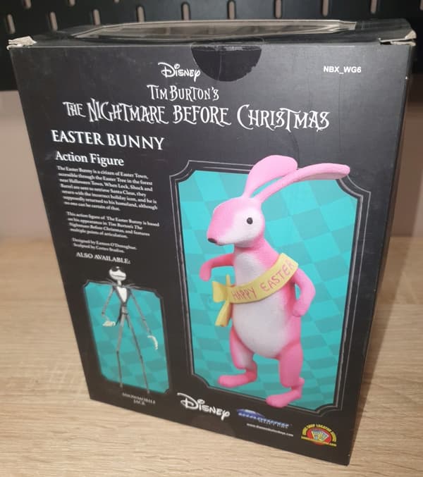 THE NIGHTMARE BEFORE CHRISTMAS FIGURINE – EASTER BUNNY 15cm – NEW DIAMOND