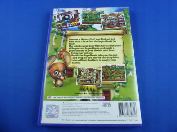 IRON CHEF disc – very good+ condition, complete PS2 set