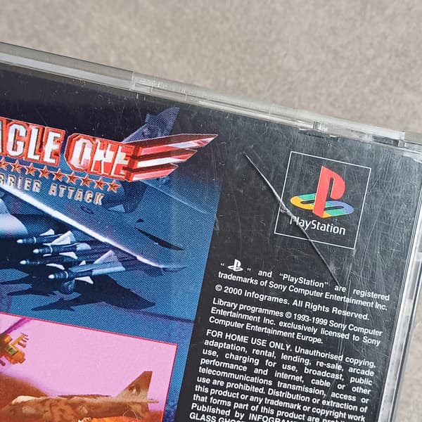 Eagle One Harrier Attack, PlayStation, PS1