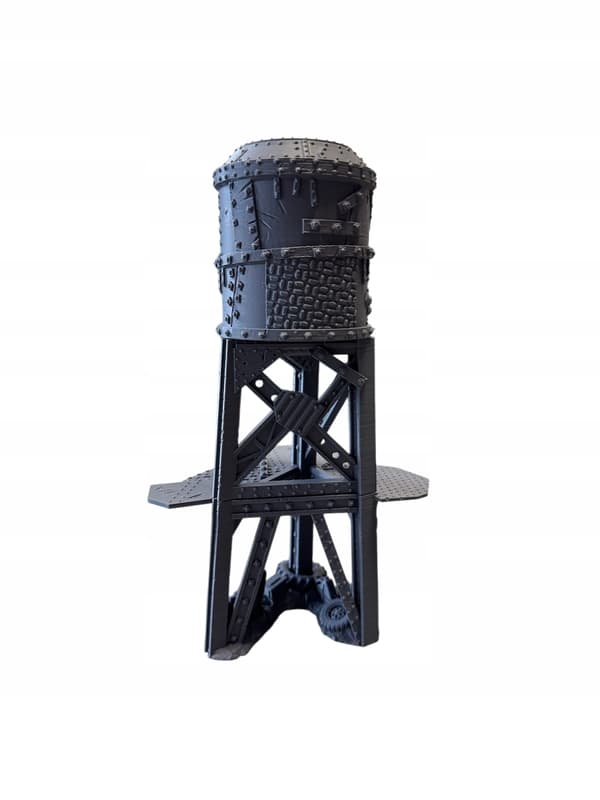 Orcza water tower with a platform