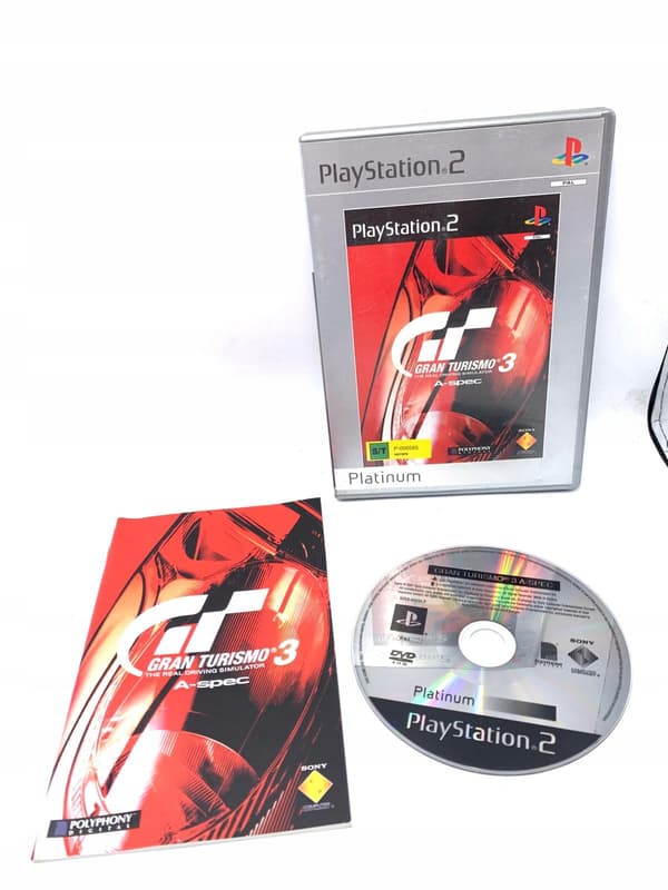 GRAN TURISMO 3 A-SPEC PlayStation 2 (PS2) boxed version