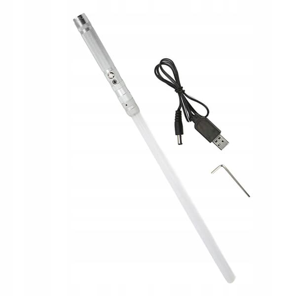 Metal-handled Mini LED sword, 7 colours, sound effects, 15g