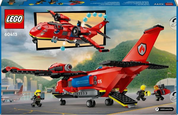 LEGO City 60413 Fire and Rescue Plane
