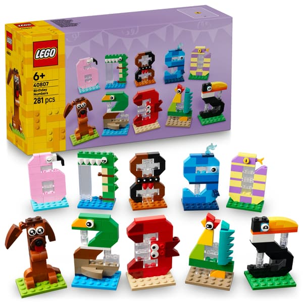 LEGO Iconic 40807 Birthday Numbers