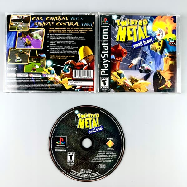 Twisted Metal: Small Brawl | PS1 | PSX | PLAYSTATION | 3xA SET