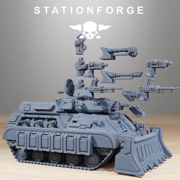 GrimGuard Support Tank – Station Forge – 3D Printing