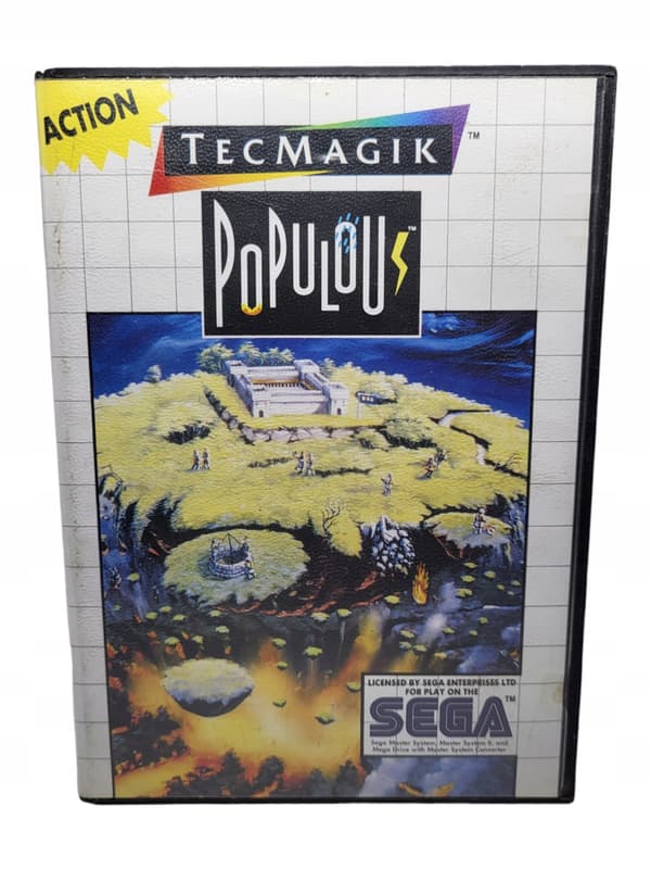 Populous for the Sega Master System (MS)