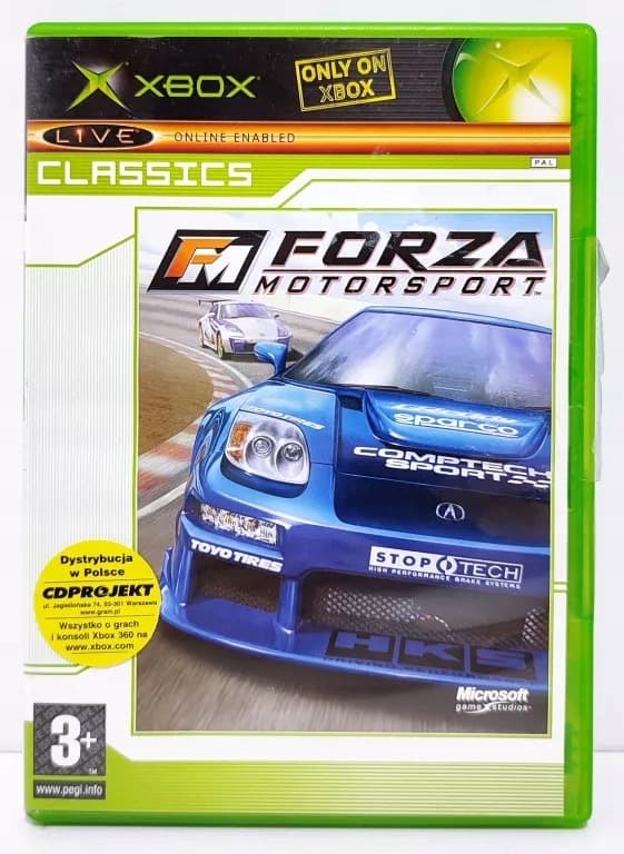 GAME - FORZA MOTORSPORT XBOX CLASSICS - XBOX 360