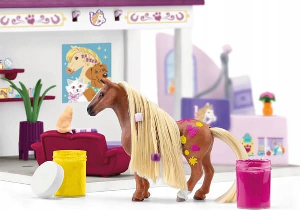 SCHLEICH SOFIA’S PET BEAUTY SALON + ACCESSORIES 42614