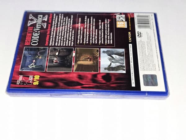 RESIDENT EVIL CODE VERONICA – NEW WRAP !!! PS2 3XA