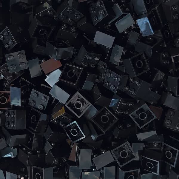 LEGO 2x2 Black Brick 4103587 3003 – 100 pieces