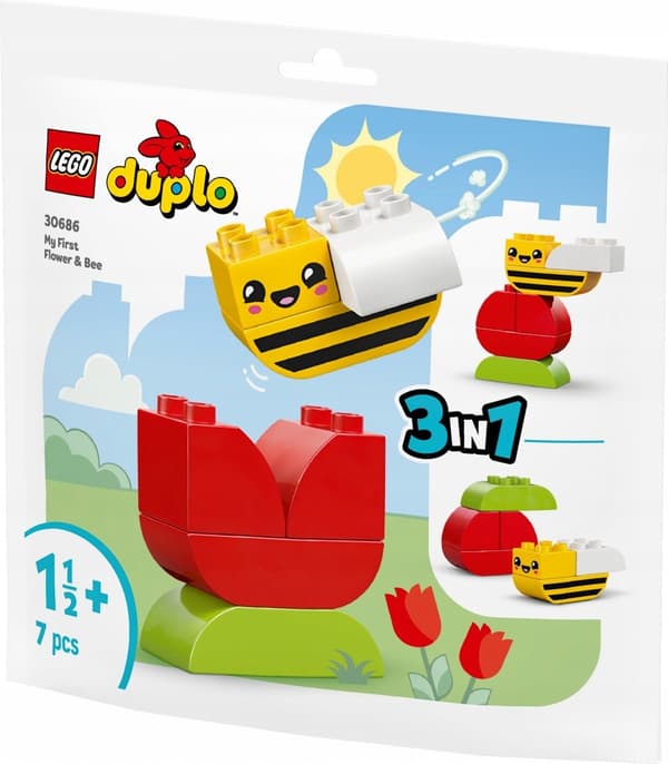 LEGO DUPLO FIRST FLOWER AND BEE (30686) [BRICKS]