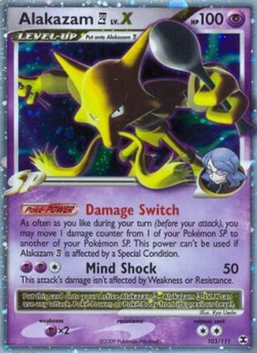 Pokemon Alakazam [4] LV.X