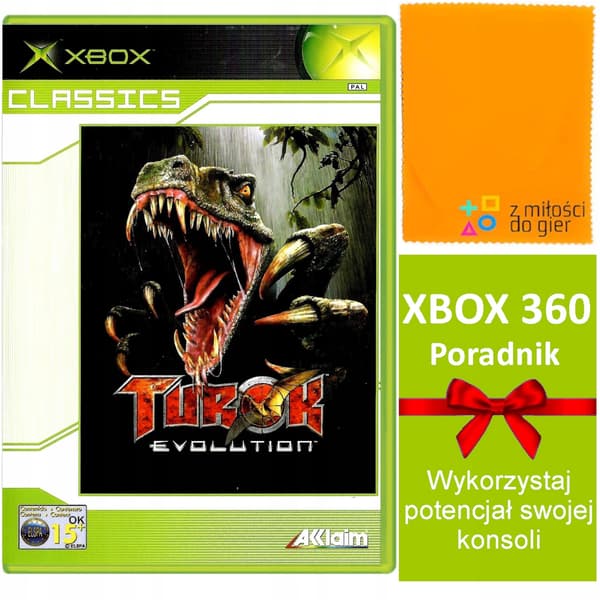 Turok Evolution – Microsoft Xbox Classic, in top condition, #2960