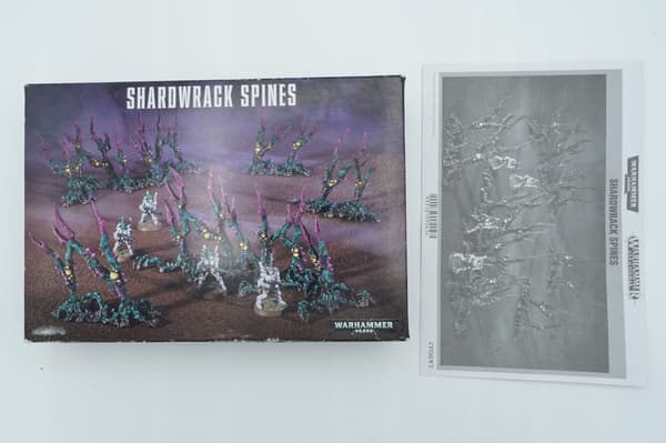 Warhammer 40k Shardwrack Spines plastic set