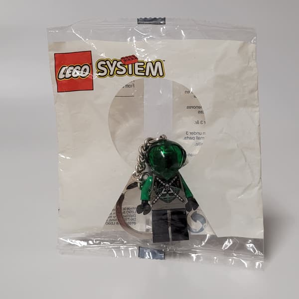 Lego Space System Insectoids 3950 keyring MISB 1998