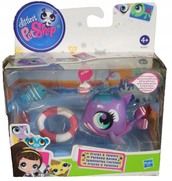 LITTLEST PET SHOP TRICKS & TALENTS WHALE A0413