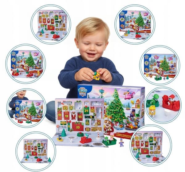ADVENT CALENDAR – PAW PATROL FIGURINES 2025 – A UNIQUE GIFT SET