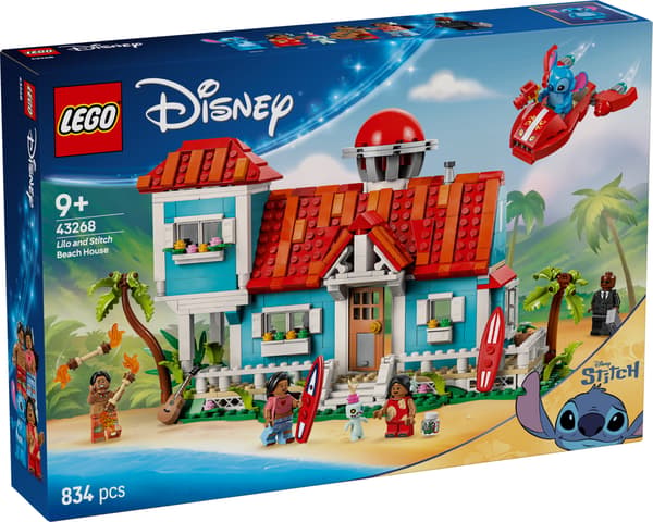 LEGO Disney 43268 Lilo & Stitch Beach House