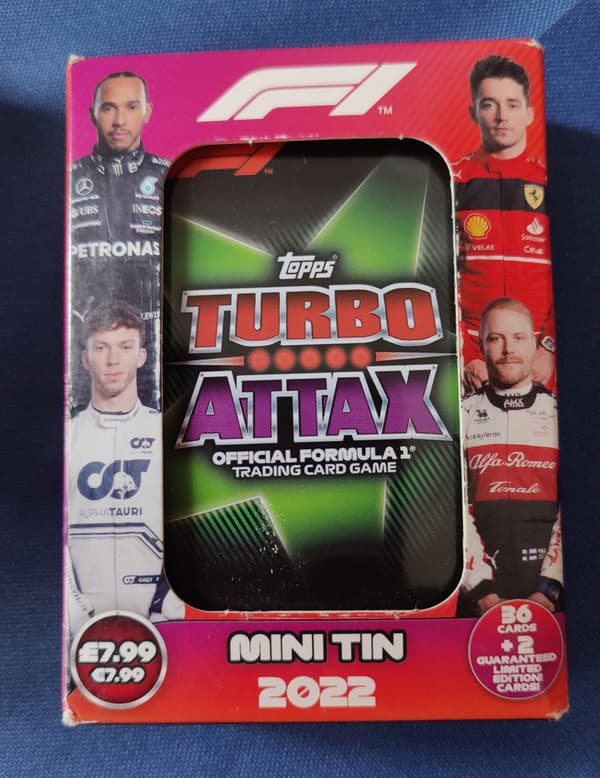 F1 Turbo Attax TCG Mini Card Pack
