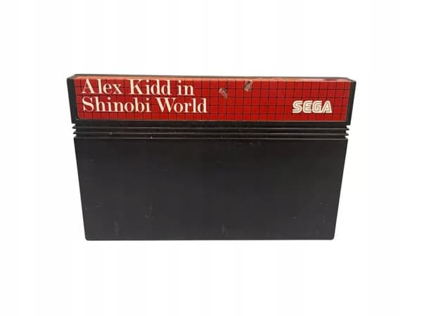 A GAME FOR THE SEGA MASTER SYSTEM: ALEX KIDD IN SHINOBI WORLD