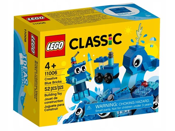 LEGO 11006 Classic – Blue Creative Bricks
