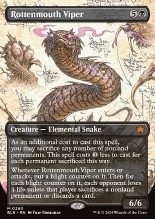 Magic: The Gathering Rottenmouth Viper