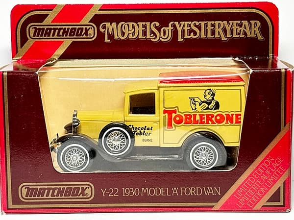 MATCHBOX-MOY No. Y22 1930 FORD MODEL A (B3)