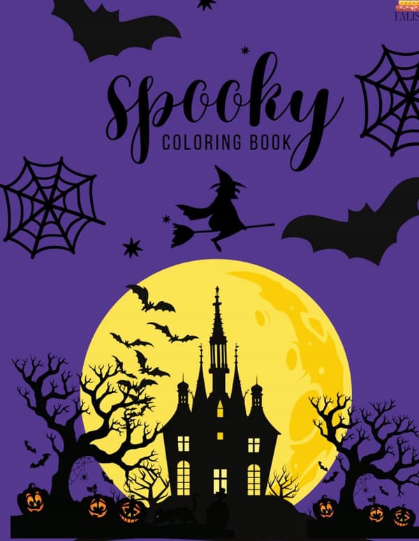 Spooky Colouring Book for Children