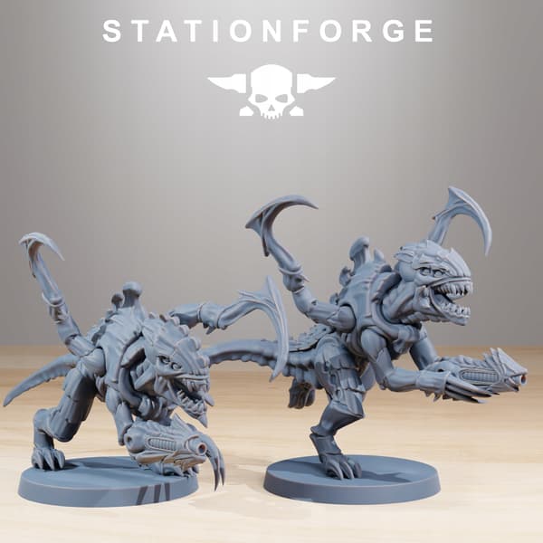 Xenarid Infantry 2.0 – Station Forge – 3D printing