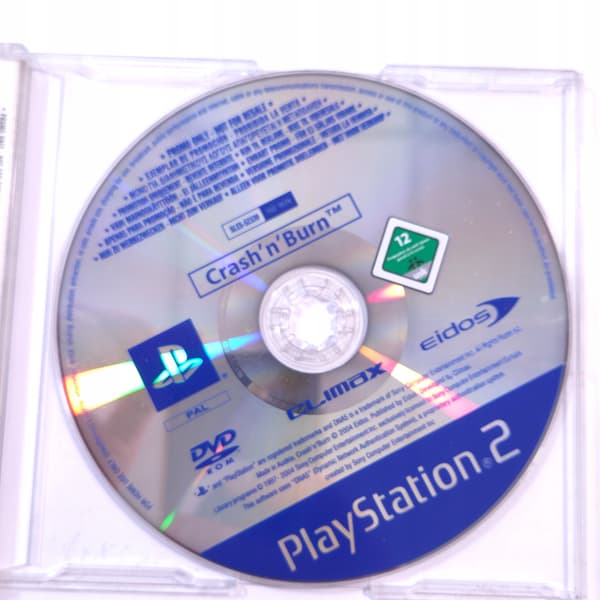 CRASH 'N' BURN / PROMO RELEASE / PS2