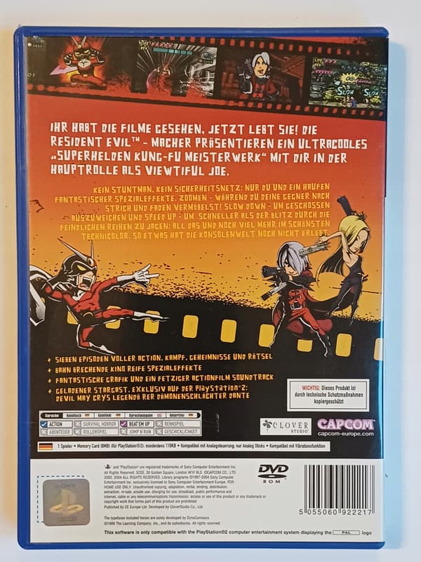Viewtiful Joe, PlayStation 2, PS2