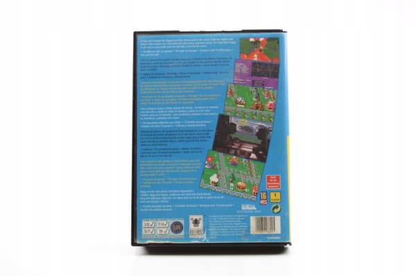 Theme Park game for the Sega Megadrive