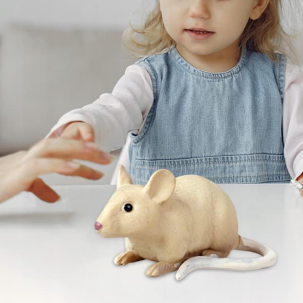 Realistic mouse model Sculptures Collectables Educational mice A-style toy